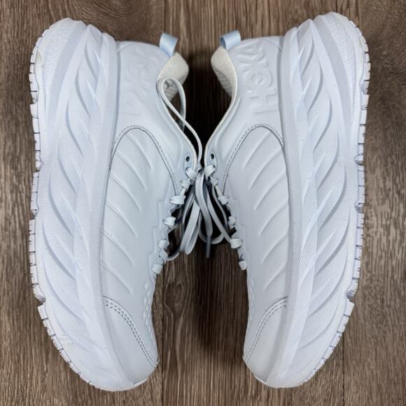 HOKA One Bondi SR Work Shoes Blue Women’s Size 7 Slip Resistant Sneakers Running - Picture 4 of 15